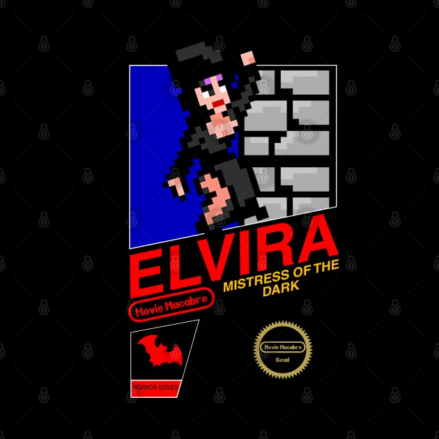 Elvira 8-Bit Shirt by Funtendo