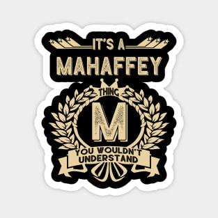 Mahaffey Magnet