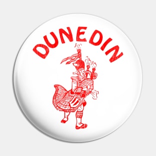 Dunedin New Zealand Retro Tourist Souvenir Pin