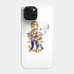 Autumn Girl Phone Case