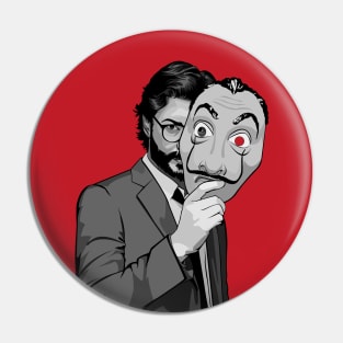 Profesor Money Heist Pin