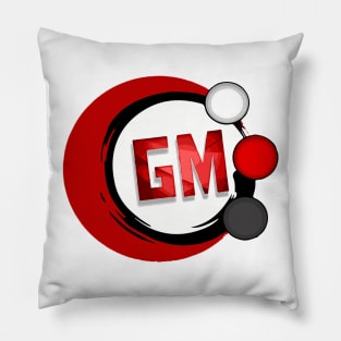 GodzillaMendoza Moon Knight Logo Pillow