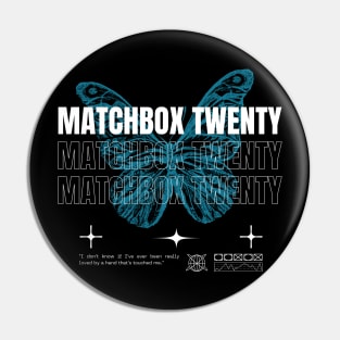 Matchbox Twenty // Butterfly Pin