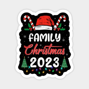 Family Christmas 2023 Matching Christmas 2023 T-Shirt Magnet