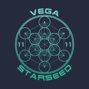 Vega Starseed Sacred Geometry T-Shirt