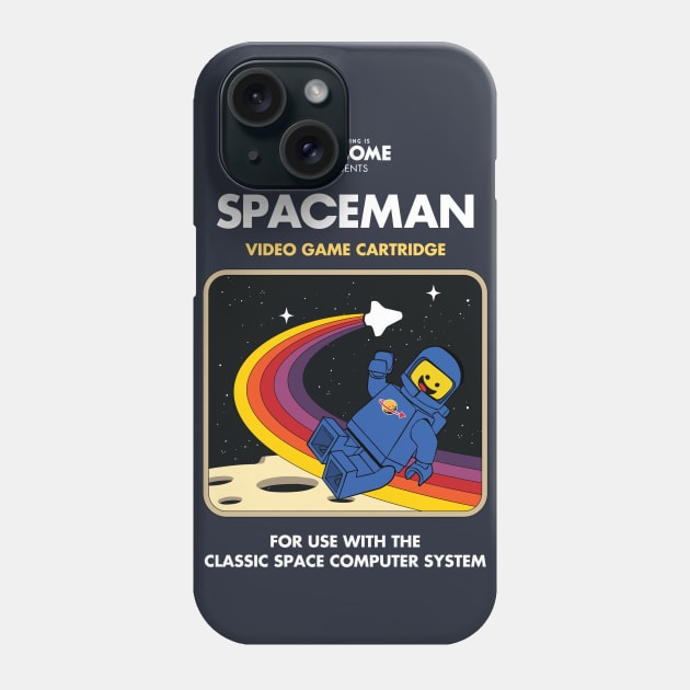 Spaceman 2 Phone Case by The Brick Dept