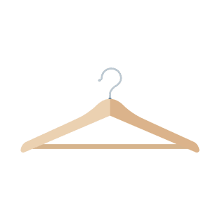 Wooden Clothes Or Coat Hanger T-Shirt