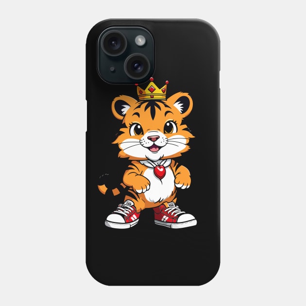 KING TIGER Phone Case by vibrain