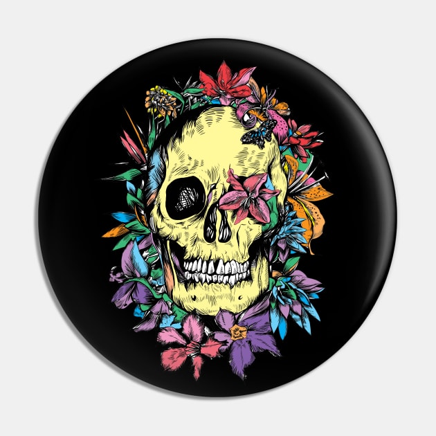 skull Pin by BekimART