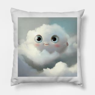 Baby things with big eyes 03 Pillow