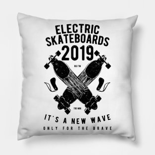 Electric Skateboards 2019 Pillow