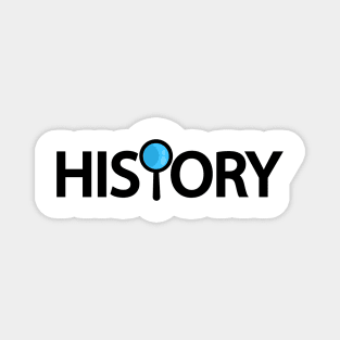 Study history artistic design Magnet