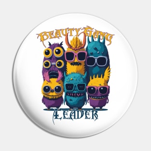 Colorful Creatures and the Beauty Leader Pin