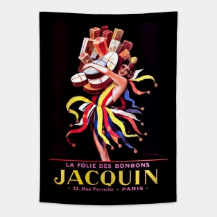 Leonetto Cappiello Jacquin Bonbon Advertising Poster Tapestry