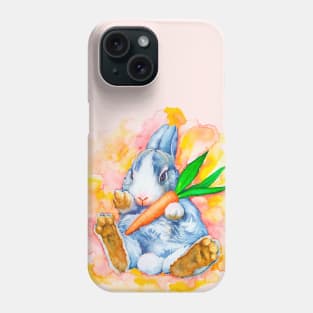 The watercolor Rabbit Phone Case