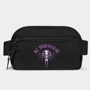 Be Spooktacular Purple Halloween Spooky Skeleton Angel Cheeky Witch® Bag