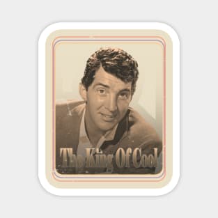 The King Of Cool - Vintage Portrait (Dean-Martin) Magnet