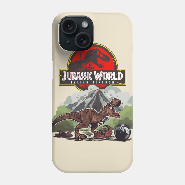 Fallen Kingdom Phone Case by WorldDinosaurs