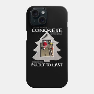 Merry CONCRETE Christmas Phone Case