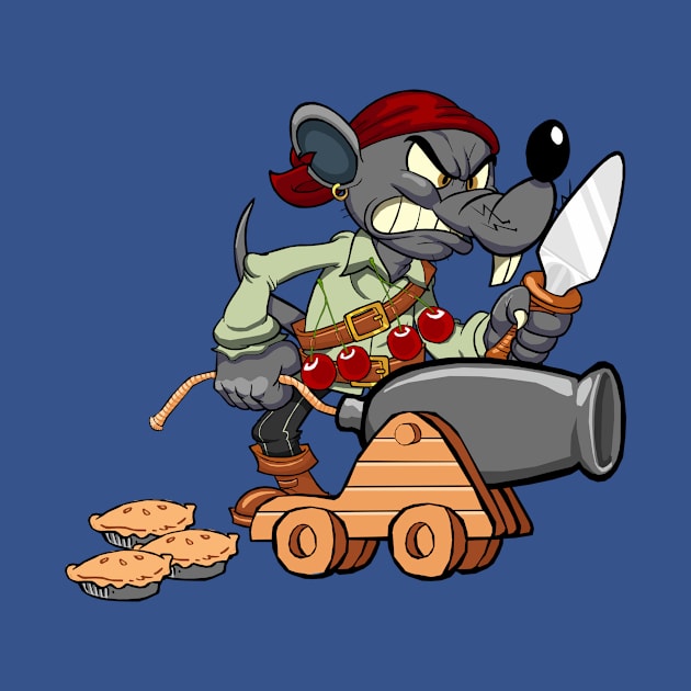 Pie Rat by TGprophetdesigns