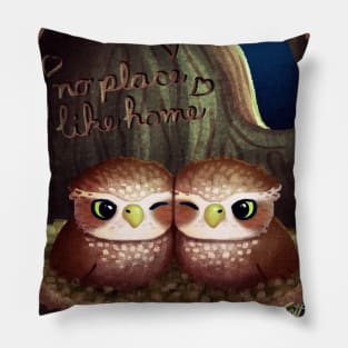 Little Owl Nest Pillow