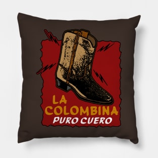 Vintage Columbian Boot Pillow