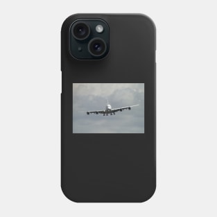 A380 On Final Approach Phone Case