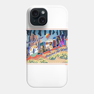 Soarin' Over the world Phone Case