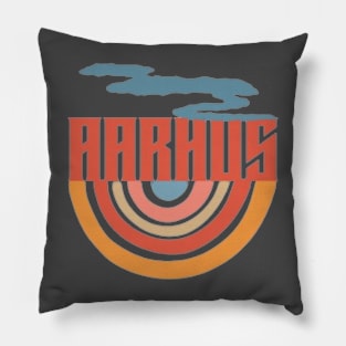 AARHUS Colourful Rainbow Pillow