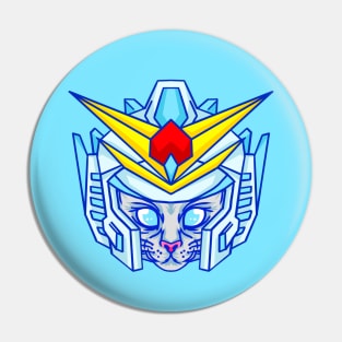 Japanese Robot Cat Pin