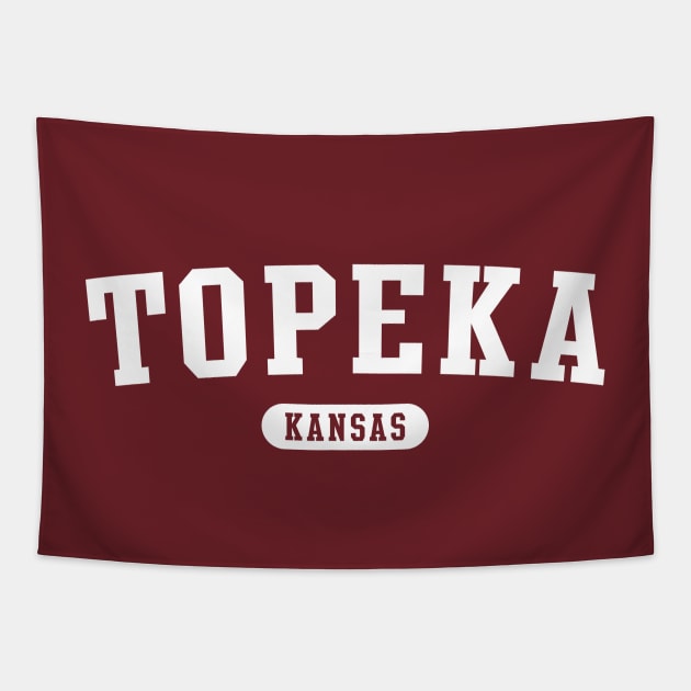 Topeka, Kansas Tapestry by Novel_Designs