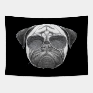 Cool Pug Tapestry