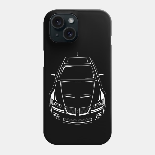 Custom Pontiac G8 silhouette Phone Case by V8social