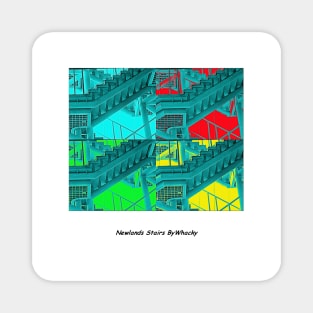Newlands stairs poster print style Magnet