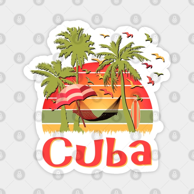 Cuba Magnet by Nerd_art