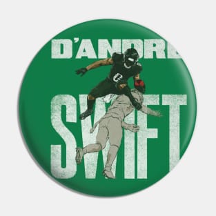 D'Andre Swift Philadelphia Name Hurdle Pin