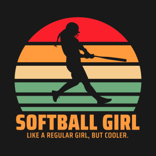 softball girl T-Shirt