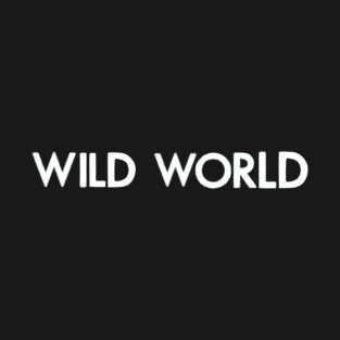 Wild world, white T-Shirt