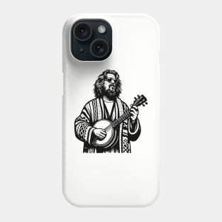 Banjo Dude Lebowski Funny Bluegrass Phone Case