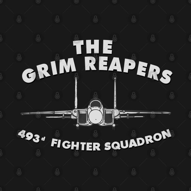 493rd Fighter Squadron Grim Reapers  F15 USAF by DesignedForFlight