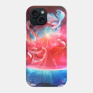 KOI FISH,PINK Phone Case