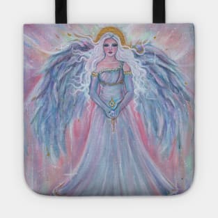 Angel of light by Renee L. Lavoie Tote