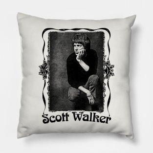 Scott Walker …… Retro Fan Design Pillow