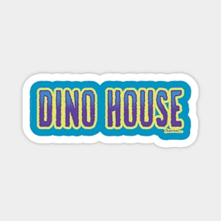 "DINO HOUSE" title - Disnerland Parody Magnet