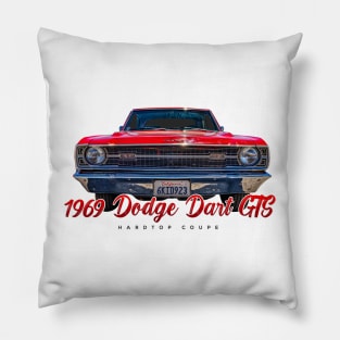 1969 Dodge Dart GTS Hardtop Coupe Pillow