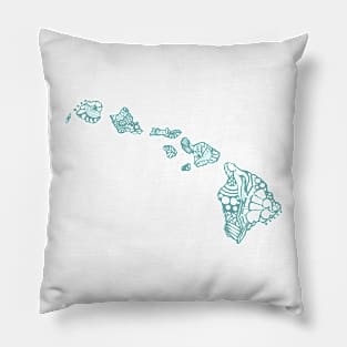 Hawaii_blue Pillow