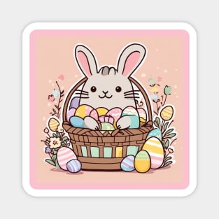 Cute easter Bunny Magnet