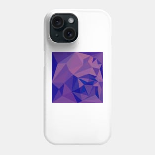 Han Purple Abstract Low Polygon Background Phone Case