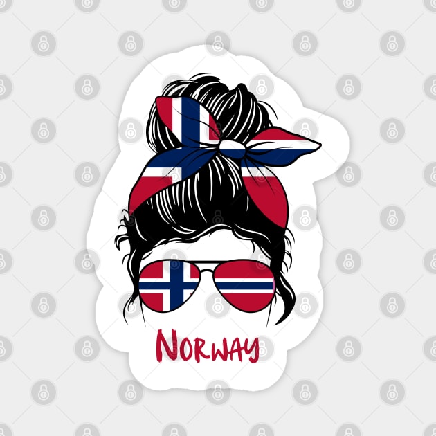 Norway girl, Norway Flag, Norway gift heritage,   Norwegian girlfriend, Magnet by JayD World