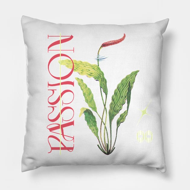 Wildflower Passion Pillow by TeeAvery